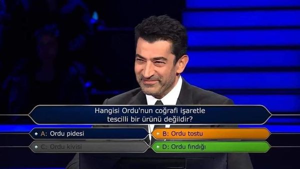  ATV Televizyonu’nda yayınlanmakta olan Kim Milyoner Olmak İster