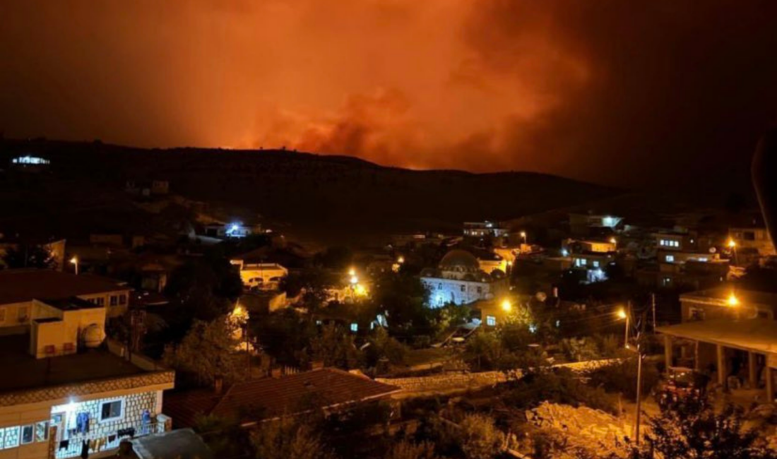 Diyerbakır-Mardin arasında yangın; 5 ölü 44 yaralı Ankara-BHA Tarım arazilerinden