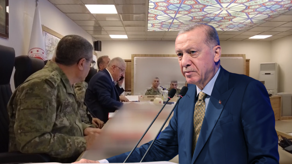Erdoğan ve Güler Mehmetçikle bayramlaştı ANKARA-BHA Bakan Güler,  TSK Komuta