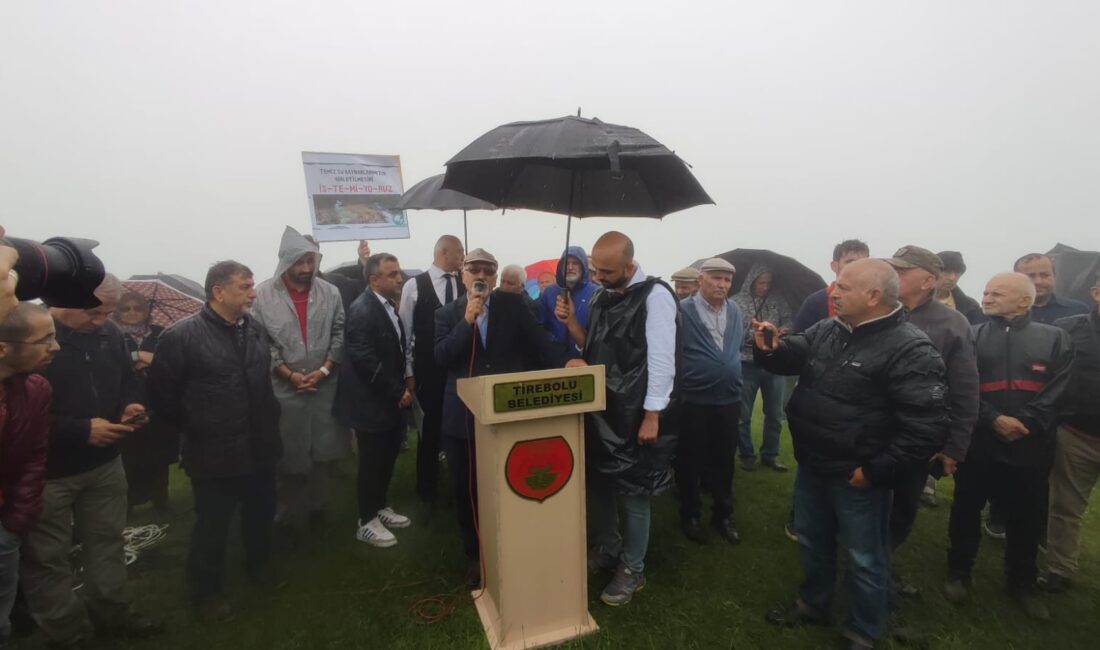 Giresunlular vahşi madenciliğe Garigen Tepesinde “dur” dedi İbrahim Balcıoğlu/Giresun –