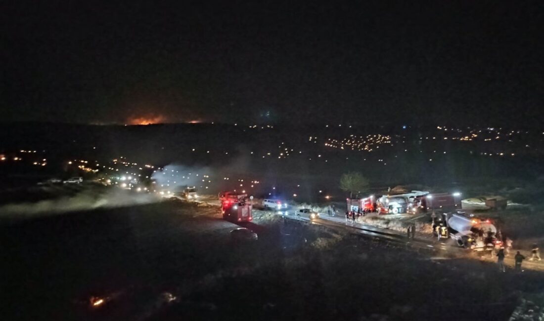   Dicle Elektrik bölgede çıkan yangınla ilgili yaptığı açıklamada,