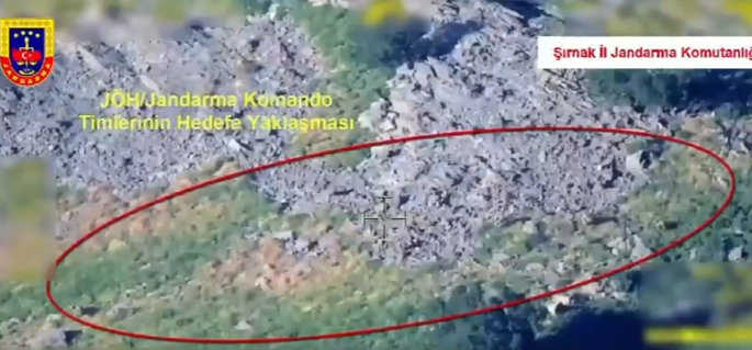 Aranan teröristler birbir imha ediliyor; 1’i turuncu, 2’si gri PKK’lı