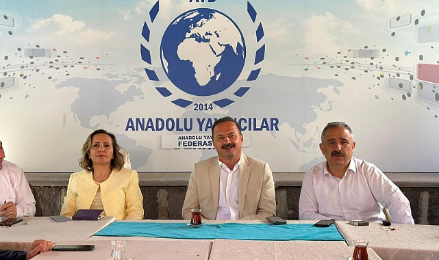 Ağıralioğlu Anadolu Basın Federasyonu’nda açıkladı: Yani parti Sonbahar’da Anadolu Yayıncılar