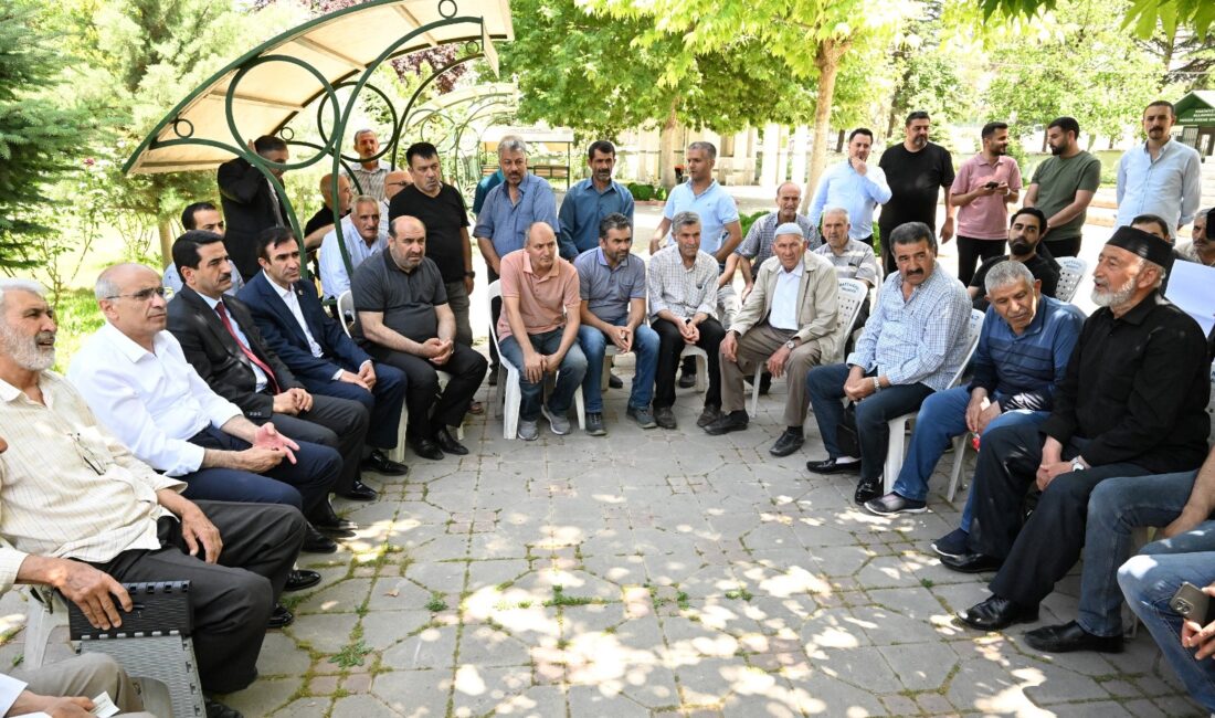 Çöşnük Sakinleri sorunları Başkan Taşkın’a ilettiler Kayhan İNCEOĞLU – BHA