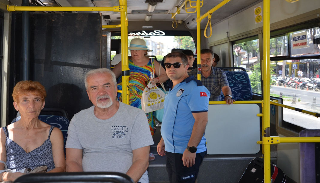   Yaz sezonuyla birlikte Alanya’da Halk Otobüsleri ve taksi