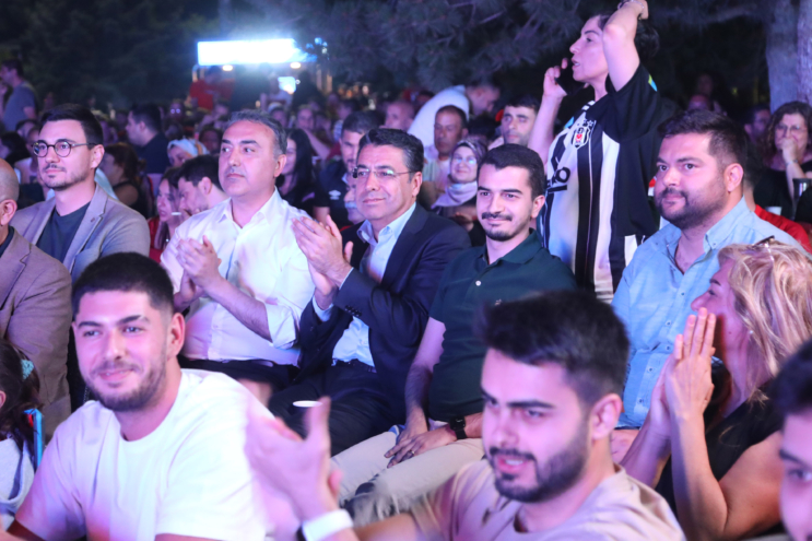 Başkan Güner Milli Maçı Çankayalılarla izledi ANKARA-BHA 2024 Avrupa Futbol
