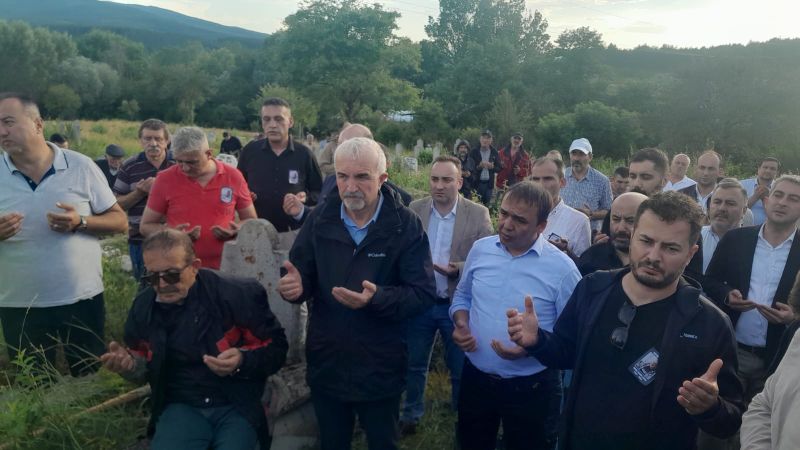 Ömer Faruk Livan dualarla uğurlandı KASTAMONU-BHA Kastamonu Belediye Başkan Yardımcısı