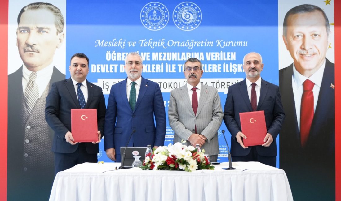 Mesleki ve Teknik ortaöğretim kurumu öğrenci ve mezunlarına devlet teşvikleri