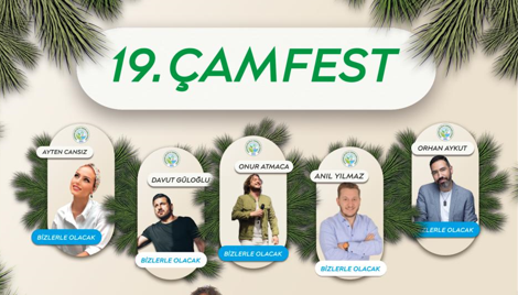 ÇAMFEST 24 Ağustosta yapılacak Derneğ Başkanı Murat Çankaya, Çamfest ile