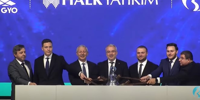Borsa İstanbul’da düzenlenen AHES GYO AŞ’nin gong töreni, Borsa İstanbul