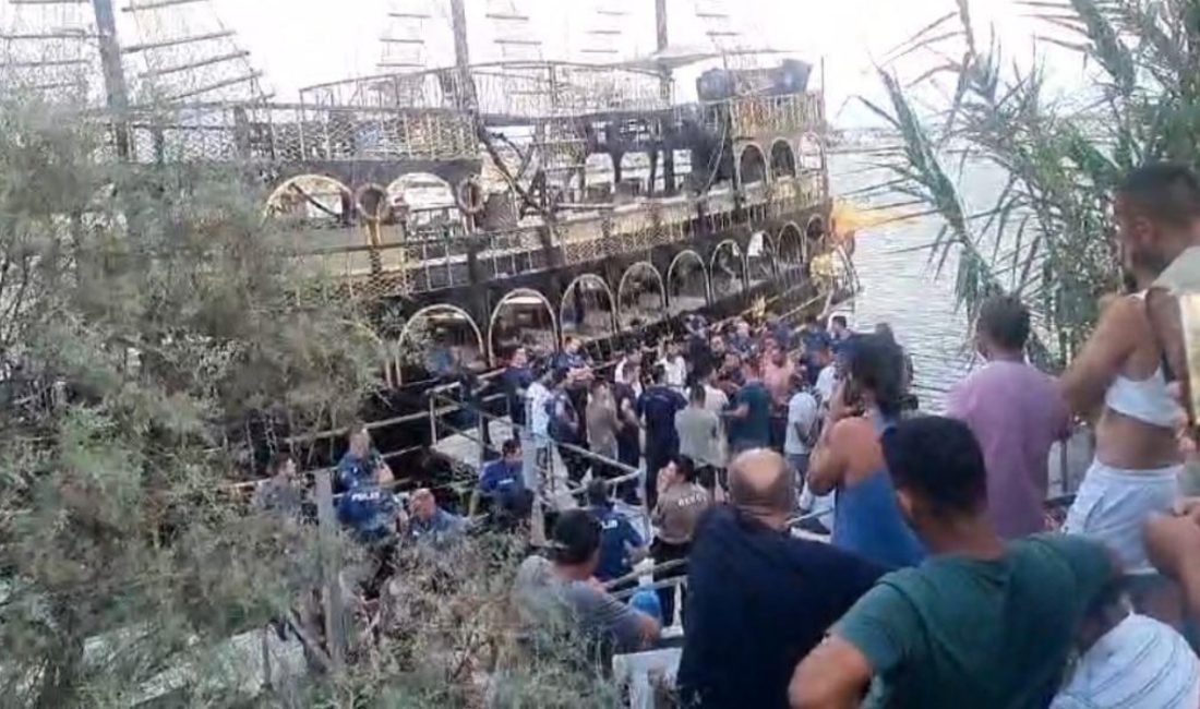   Aksu ilçesinde, Manavgat’tan getirilen ikinci bir ticari teknenin