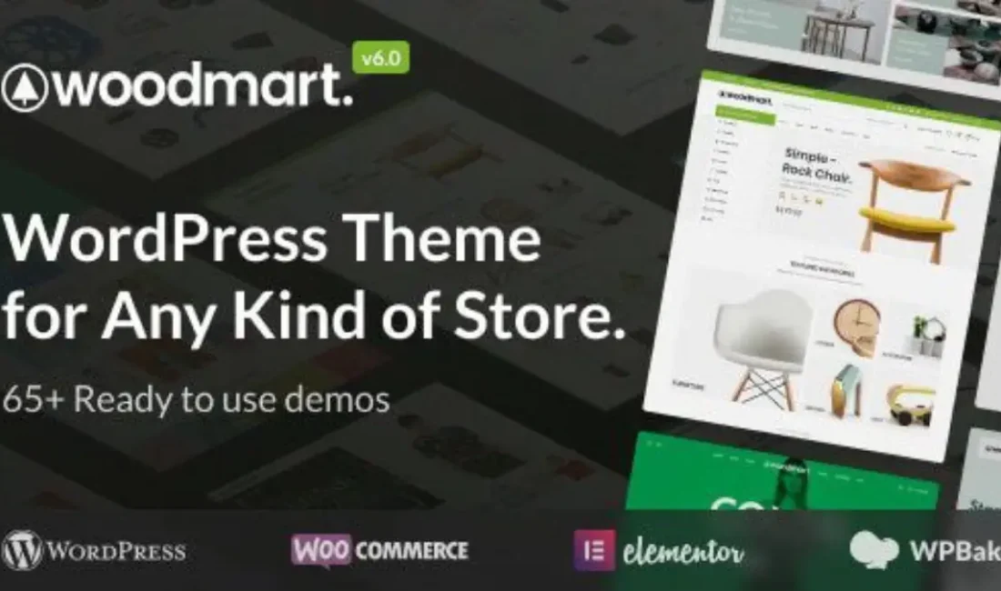WoodMart E-Ticaret Teması, en üst düzeyde kullanıcı deneyimi için süper