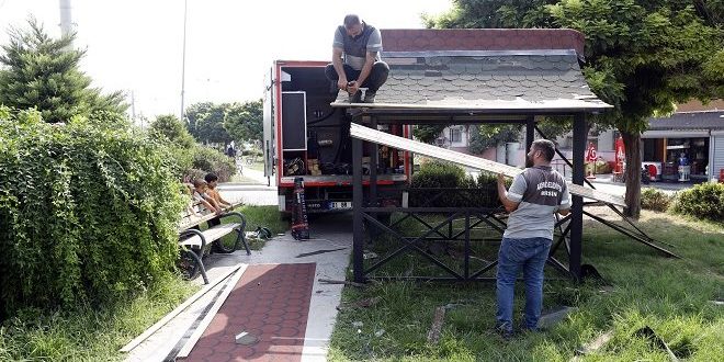 Son olarak Çay Mahallesi’nde bulunan Ahmet Kaya Parkı’na çıkarma yapan