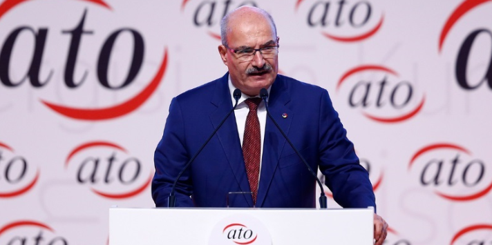 ATO Başkanı Gürsel Baran, yazılı bir açıklama yaparak, konkordato ilan etmek