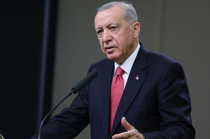   Cumhurbaşkanı Recep Tayyip Erdoğan, Pençe-Kilit operasyonu bölgesinde bölücü