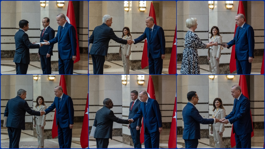 ANKARA-BHA Cumhurbaşkanı Tayyip Erdoğan, Maldivler, Danimarka, İsviçre, Gana, Almanya ve