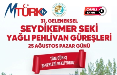   Bu yıl 31’incisi düzenlenecek olan Geleneksel Seydikemer Seki Yağlı Pehlivan Güreşleri, 25