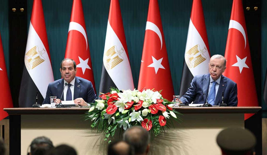Cumhurbaşkanı Recep Tayyip Erdoğan, Türkiye ve Mısır’ın Filistin meselesinde ortak