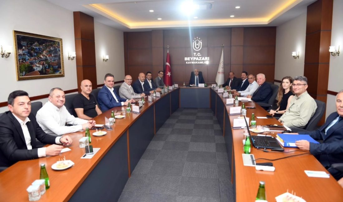 ANKARA-BHA Beypazarı İlçesinde kurulacak olan Beypazarı Organize Sanayi Bölgesi için