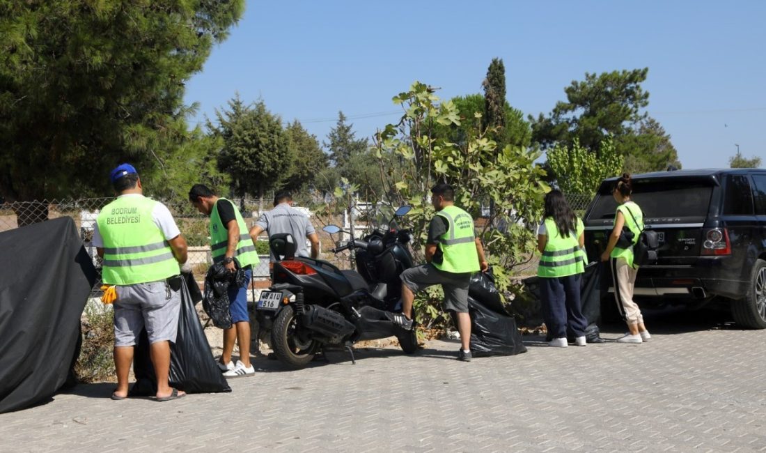 MUĞLA-BHA Bodrum Belediye Başkanı Tamer Mandalinci’nin talimatı ile başlatılan temizlik