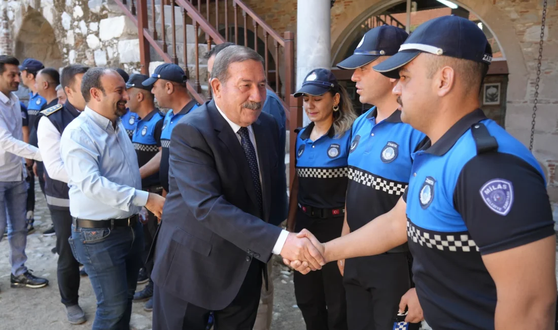   Milas Belediye Başkanı Fevzi Topuz, 1-7 Eylül Zabıta