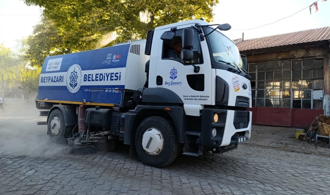 Yaşar TONBAK/ ANKARA/ BHA Ankara’nın Beypazarı belediyesi, tarihi ilçede çevre