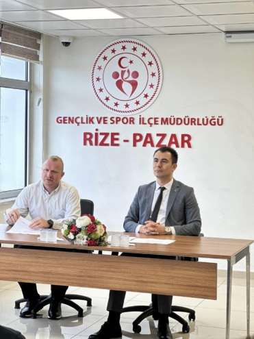Rize-Pazar’ da bugün (6.9.2024) Pazar Kaymakamı Hamza İNAM başkanlığında, İlçe