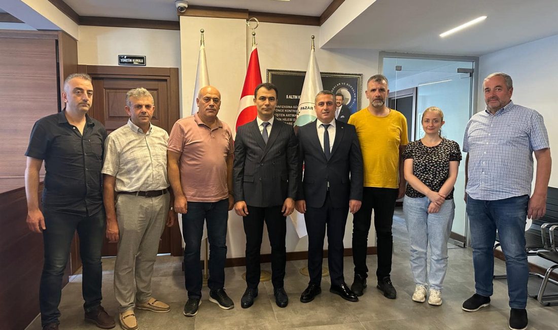   Rize’nin Pazar Kaymakamı Hamza İnam, Pazar Ticaret ve