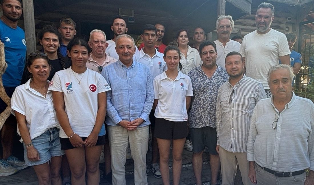 MUĞLA-BHA Muğla AK Parti Milletvekili Kadem Mete, Bodrum’da bir dizi