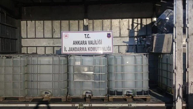   Ankara’da jandarma ekipleri tarafından düzenlenen kaçakçılık operasyonunda 6