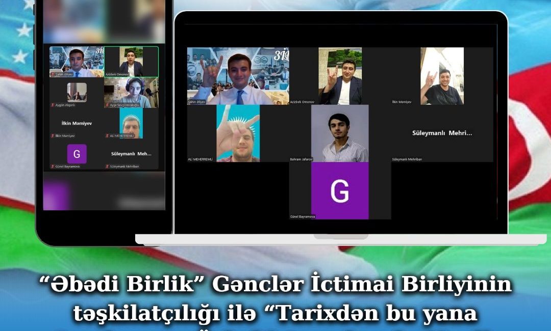   “Ebedi Birlik” Gençlik Kamu Birliği organizasyonunda Özbekistan Cumhuriyeti