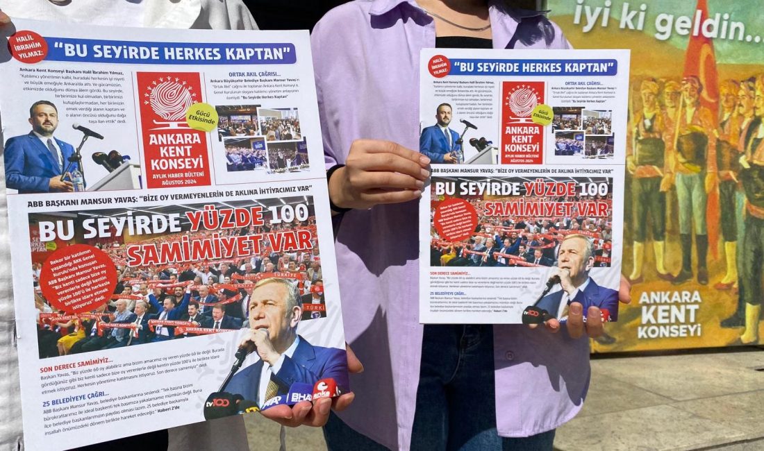 ANKARA-BHA Ankara Kent Konseyi (AKK) Haber Bülteni’nin ilk sayısı yayımlandı.