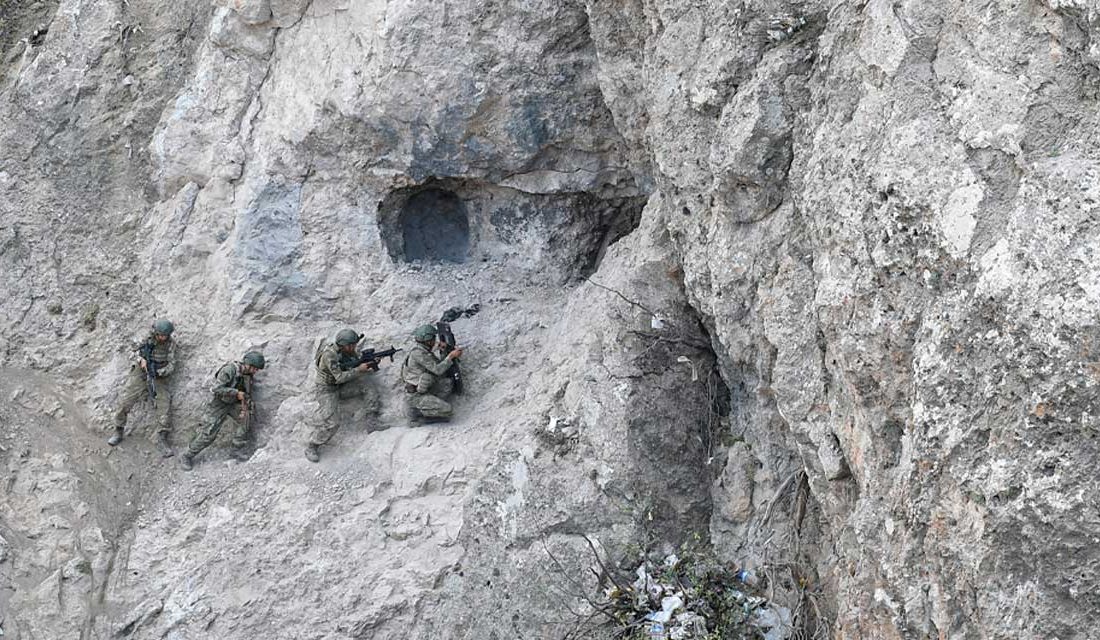 Milli Savunma Bakanlığı, Irak’ın kuzeyindeki Pençe Kilit Harekatı bölgesinden dikkat