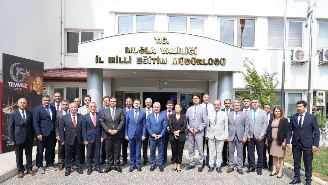 S.Cemal SÜZEROĞLU / MUĞLA-BHA Ziyaretlerin ilk durağı olan Feriha-Osman Günsan