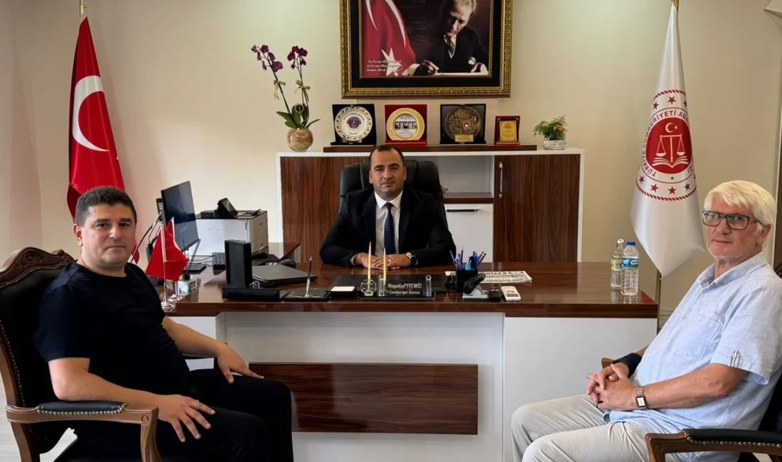   Vakfıkebir’e Başsavcı Olarak Atanan Aytemiz’e Hayırlı Olsun Ziyareti