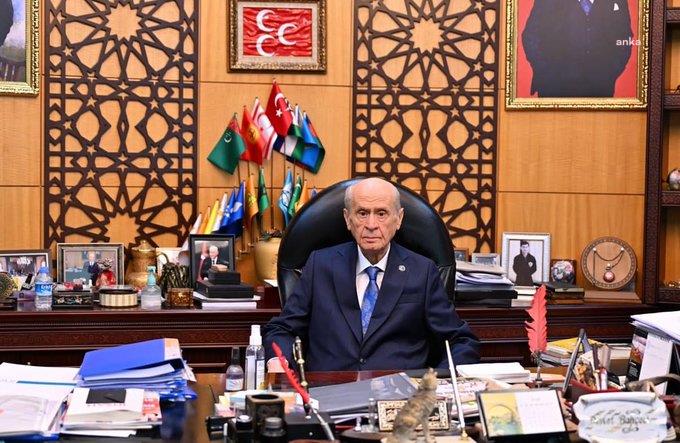 ANKARA-BHA MHP Genel Başkanı Devlet Bahçeli, dosyal medya hesabı üzerinden