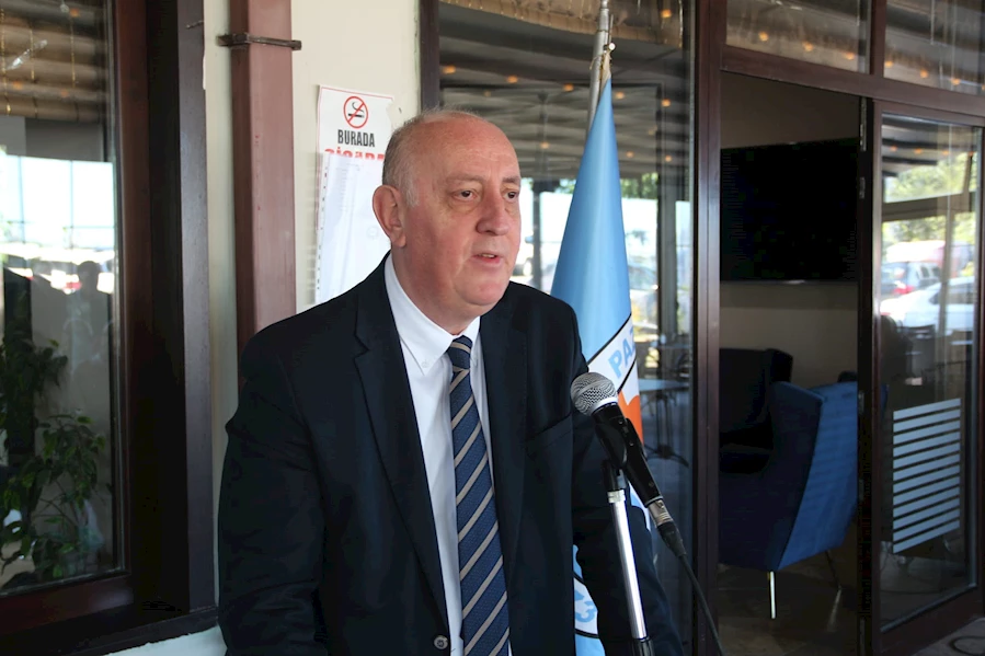 RİZE-BHA Pazarspor Kulübü Başkanı Uğur Aslan, 30 Nisan 2025 tarihinde