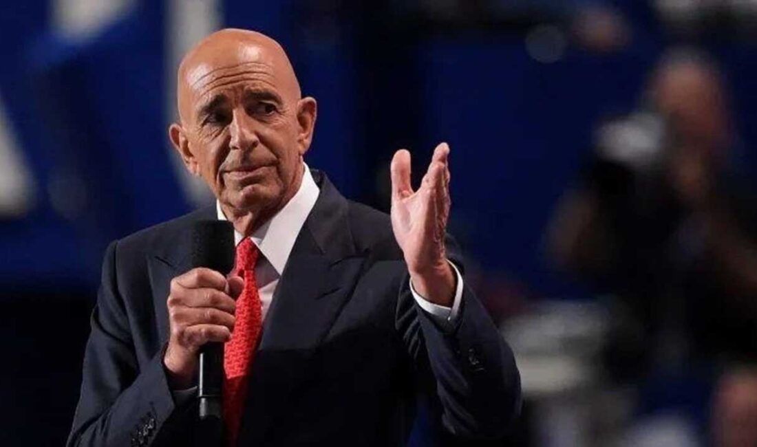 ANKARA-BHA ABD’nin Ankara Büyükelçiliği görevine atanan Thomas Barrack, Ankara’ya ulaştı.